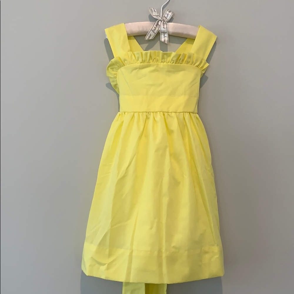Nantucket Kids Yellow Bib Dress 2T